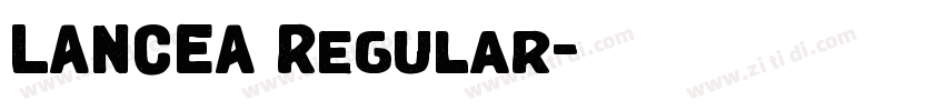 LANCEA Regular字体转换 LANCEA Regular字体转换